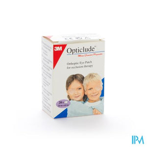 Opticlude 3m Junior Cp Oculaire 63mmx48mm 20 1537