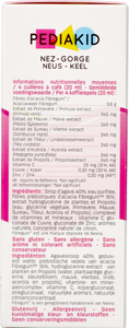 Pediakid Nez-gorge Sol Buv Fl 125ml