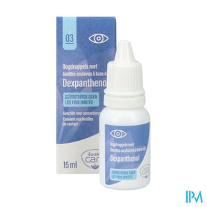 Eureka Care Oogdr.irrit.ogen Dexpanth.prov.b5 15ml
