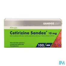 Afbeelding in Gallery-weergave laden, Cetirizine Sandoz comp 100 X 10mg
