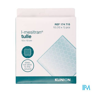 l-mesitran Tulle 10x10cm 10