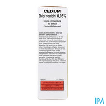 Charger l'image dans la galerie, Cedium Chlorhexidini 0,05 % 24x10ml
