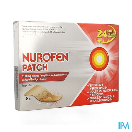 Nurofen Patch 200mg Pleister 8