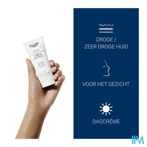 Eucerin Droge Huid Gezichtscreme 5% Urea Tbe 50ml