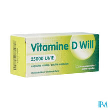 Afbeelding in Gallery-weergave laden, Vitamine D Will 25000ie Zachte Caps 24

