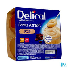 Afbeelding in Gallery-weergave laden, Delical Creme Dessert La Floridine Koffie 4x200g

