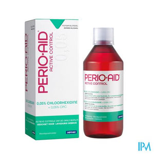 Perio.aid Active Control Mondspoelmiddel met 0,05% CHX en 0,05% CPC 500ml