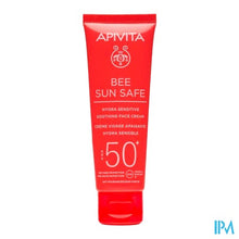 Afbeelding in Gallery-weergave laden, Apivita Hydra Sensitive Sooth. Face Cr Spf50+ 50ml
