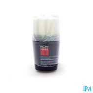 Vichy Homme Deo Gev Huid 48u Roller Duo 2x50ml