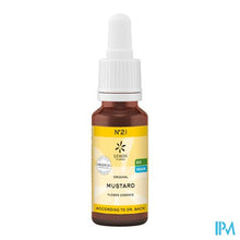 Afbeelding in Gallery-weergave laden, Bachbloesem Bio N°21 Mustard 20ml
