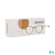 Rene(e) Bril Re-y05 Monstera Leaf Green Blue Light