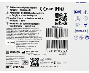 Cutimed Sorbact Ribbon Gaasstrook 5cmx200cm 10