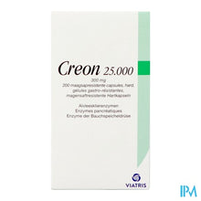 Afbeelding in Gallery-weergave laden, Creon 25000 Maagsapresist Hard Caps 200 X 300mg

