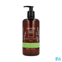 Load image into Gallery viewer, Apivita Tonic Mountain Tea Shower Gel 500ml
