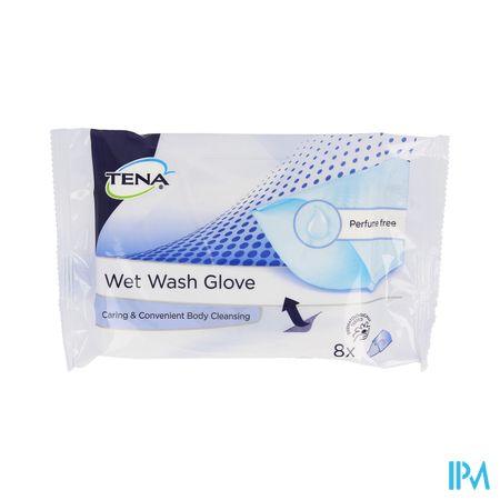 Tena Wet Wash Gloves N/parf Nf 8 1158