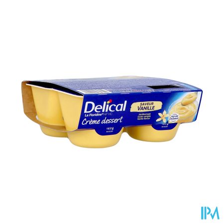 Delical Creme Dessert La Floridine Vanille 4x125g