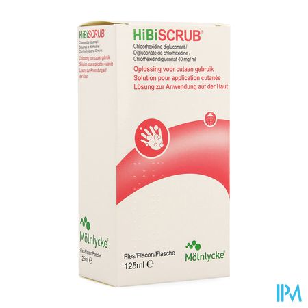 Hibiscrub 40mg/ml Opl Cutaan Gebruik 125ml
