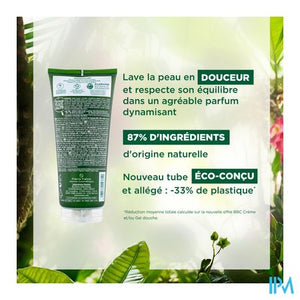 Klorane Lichaam Douchegel Cederhout 200ml