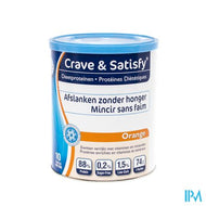 Crave & Satisfy Dieetproteinen Orange Pot 200g