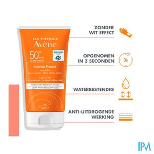 Avene Zon Spf50+ Intense Protect 50+ Fluide 150ml