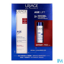 Afbeelding in Gallery-weergave laden, Uriage Coffret Age Lift Cr 40ml + Serum 10ml
