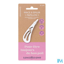 Afbeelding in Gallery-weergave laden, Sanodiane 120 Vlinder Epileerpincet Wit
