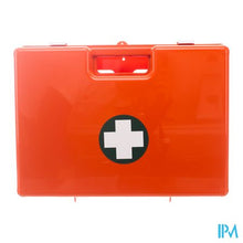 Bild in Galerieansicht laden, Verbandskasten Orange Leer 44.5x32x15.0cm Covarmed

