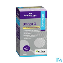 Afbeelding in Gallery-weergave laden, Mannavital Omega 3 Visolie Softgels 60
