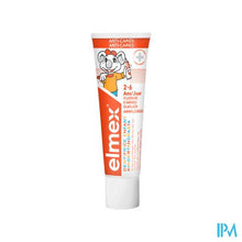 Charger l'image dans la galerie, Elmex Tandpasta Kind 2-6 Jaar 2x50ml
