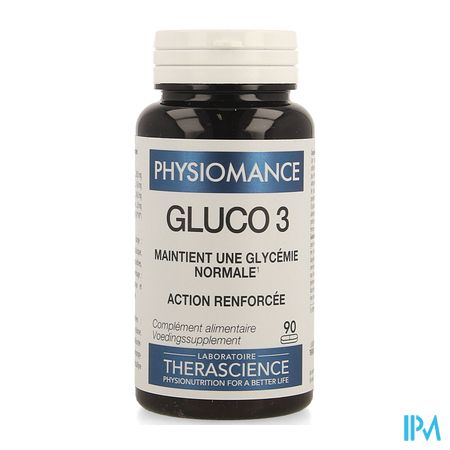 Gluco 3 Comp 90 Physiomance Phy318b