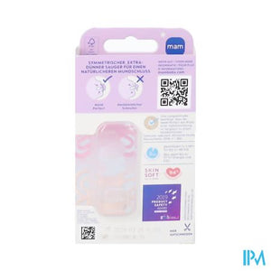 Mam Perfect Night Fopspeen Silic.pure 0-6m Pink 2