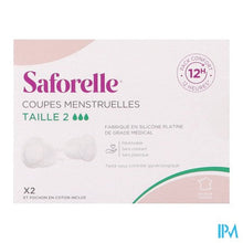Afbeelding in Gallery-weergave laden, Saforelle Menstruatiecups Pack Comfort 12h T2

