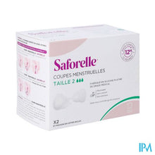 Afbeelding in Gallery-weergave laden, Saforelle Menstruatiecups Pack Comfort 12h T2

