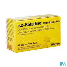 Afbeelding in Gallery-weergave laden, Iso Betadine Derm 10% Unidose Fl 10x5ml
