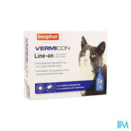 Beaphar Vermicon Line-on Katze 3x1ml