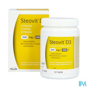 Steovit D3 500mg/400ie Comp 60