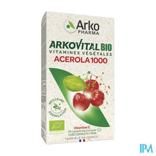 Afbeelding in Gallery-weergave laden, Arkovital Acerola 1000 Bio Kauwtabl 30
