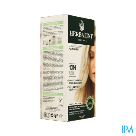 Herbatint Blond Platine 10n 150ml