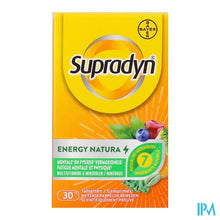 Load image into Gallery viewer, Supradyn Energy Natura Filmomh Tabl 30
