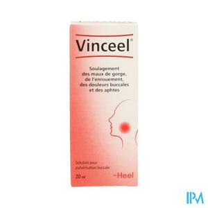 Vinceel Mund-Rachen-Spray 20ml Absatz