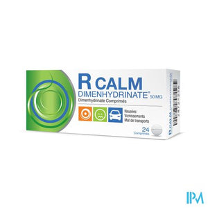 R Calm Dimenhydrinate Tabl 24