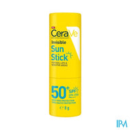 Cerave Sun Onzichtbare Zonnestick Spf50+ 8g