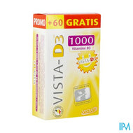 Vista D3 1000 Promo Smelttabl 120 + 60 Gratis