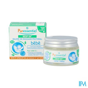 Puressentiel Ademhaling Massagebalsem Baby 30ml