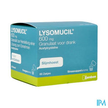 Charger l'image dans la galerie, Lysomucil 600 Gran Sach 60 X 600mg
