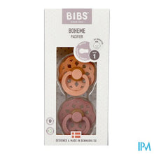 Charger l'image dans la galerie, Bibs 1 Fopspeen Boheme Duo Peach/woodchuck 2
