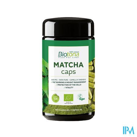 Biotona Bio Matcha Caps 100