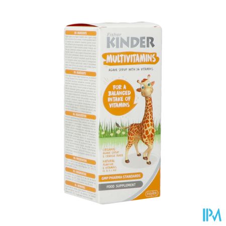 Fisher Kinder Multivitaminen Siroop 125ml