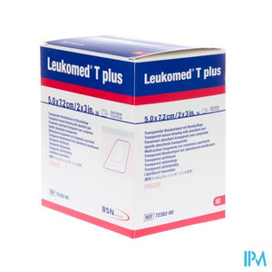 Leukomed T Plus Verb Ster 7,2cmx 5cm 50 7238200