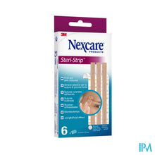 Charger l'image dans la galerie, Nexcare 3m Steri-strip Wondsluit. Beige 6mmx75mm 6
